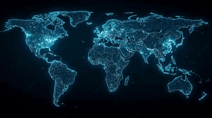 World map background